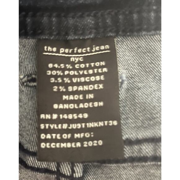 NWT The Perfect Jean Men’s Blue NWT 38 X 36 Slim Fit - Picture 4 of 4